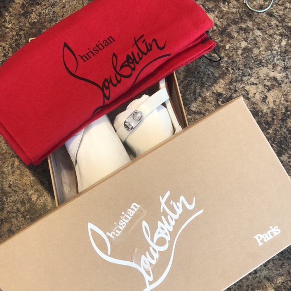 Christian Louboutin choc Lock Flat Calf - Picture 5 of 9